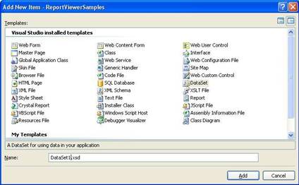 Working With Report Viewer Control In Asp Net